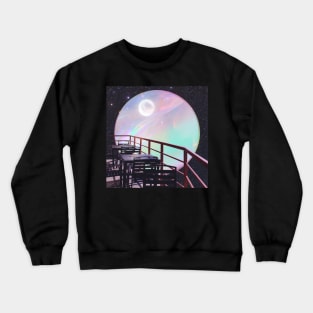 Rooftop Dreamscape Crewneck Sweatshirt